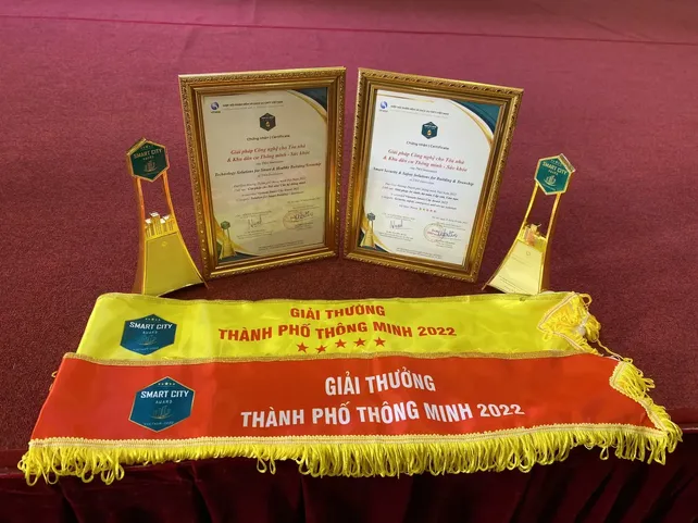 TMA được vinh danh 2 giải thưởng Thành phố thông minh Việt Nam 2022