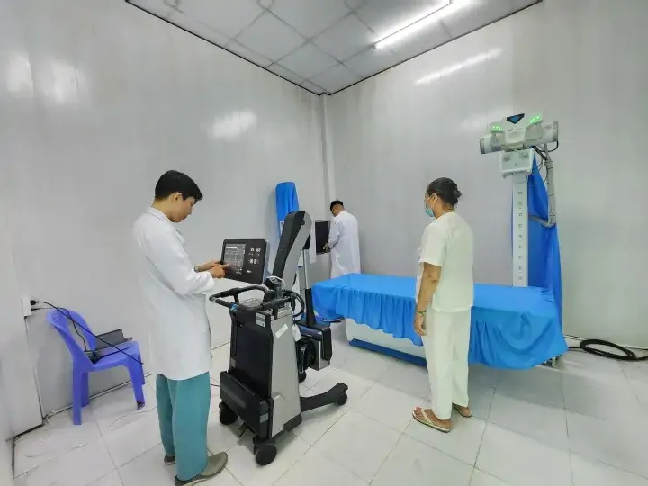 Trạm y tế xã Thanh An, Cần Giờ ứng dụng AI trong điều trị y tế