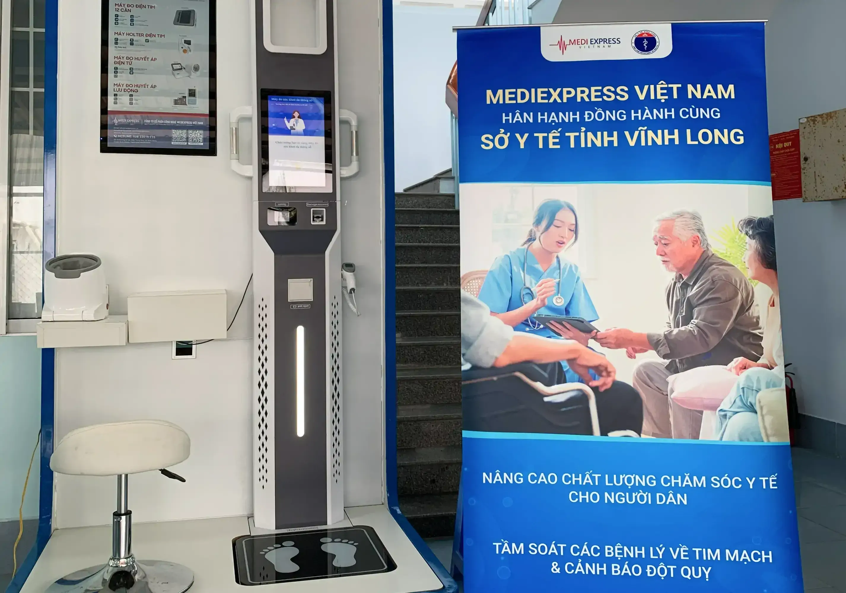 Triển khai Healthcare Kiosk tại tỉnh Vĩnh Long